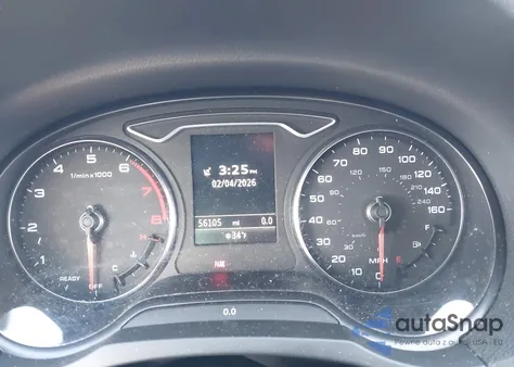 2016 Audi A3 2.0T Premium from USA, damaged, VIN WAUB8GFF3G1030603